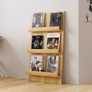 Stand Display Kayu Kustom Berkualitas Tinggi dan Stand Display Berdiri Bebas untuk Promosi Produk Toko Ritel - Product Image 3