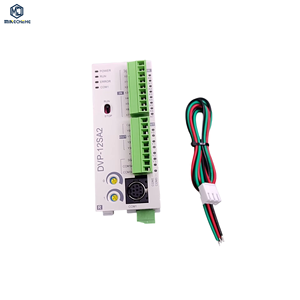 Module de contrôle industriel PLC DVP12SA211R, contrôleur logique programmable, 80% à 90% neuf, fonctionnel, avec bornier industriel automatique - Product Image 1