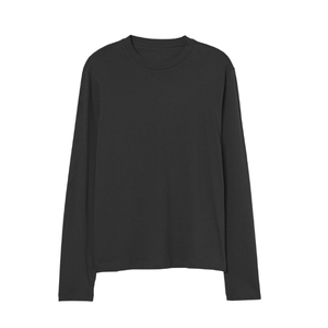 Camiseta de manga larga de talla grande personalizada de alta calidad para hombre, tela lisa transpirable con opción en blanco de sublimación de compresión - Product Image 3