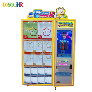 Munt Prijs Cadeau Sleutelhanger Automaat Clip Klem Prijs Cadeau Spel Automatische Clip Game Machine Met Prijs Locker - Product Image 1
