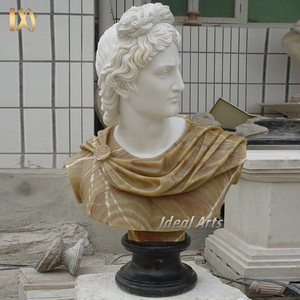 Busto della scultura della statua di apollo del marmo greco di alta qualità all'ingrosso di arti ideali - Product Image 6
