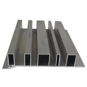 Perfiles de extrusión de aluminio Serie 6000 personalizados de gran calidad, todo tipo, precio de fábrica, corte por doblado de perfil de aluminio - Product Image 1