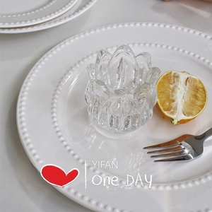 Assiettes en Porcelaine Fine à Double Perle, Élégance Intemporelle, pour une Vie Raffinée, Vente Directe Usine, Céramiques en Porcelaine - Product Image 4
