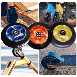 Monociclo de patinaje sobre ruedas 82A 100mm Rueda de monopatín, Rueda de monopatín resistente - Product Image 5
