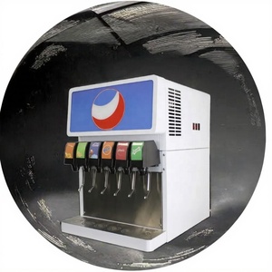 เครื่องทำโซดาแบบผสมสำเร็จรูป 6 รสชาติ ขนาด 3/4  <span class=keywords><strong>ทำ</strong></span>จากสแตนเลสเกรดอาหารเชิงพาณิชย์ พร้อมระบบทำความเย็นด้วยไฟฟ้า - Product Image 2
