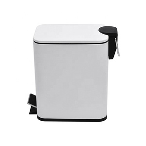 Baño <span class=keywords><strong>basura</strong></span> con Pedal de pie Rectangular pequeña <span class=keywords><strong>basura</strong></span> con interior extraíble papelera - Product Image 3