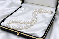 Collier de perles d'eau de mer Akoya de qualité supérieure