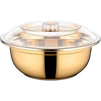 Bol à mélanger pour buffet à spécifications multiples de haute qualité en acier inoxydable 201 3 pièces 30cm ensembles de bols à salade pour la cuisine