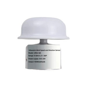UMini-WS เครื่องวัดความเร็วลมอัลตราโซนิกอัจฉริยะ 0-60 เมตร/วินาที RS485 เซ็นเซอร์วัดความเร็วและทิศทางลมสำหรับสถานีตรวจอากาศ - Product Image 1