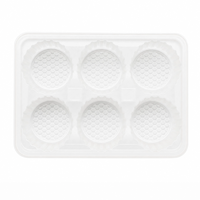 Plateau à Shaomai de Haute Qualité en Plastique PP de Qualité Alimentaire Transparent avec Support Élevé pour un Rangement Sûr, Idéal pour la Boulangerie, l'Emballage Cadeau, les Supermarchés et la Maison