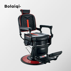 BOLAIQI Silla De Peluquería De Lujo Profesional De Alta Resistencia Reclinable De Metal Peluquería Silla De Estilo Para Barbería Sillas De <span class=keywords><strong>Peluqueria</strong></span> - Product Image 1