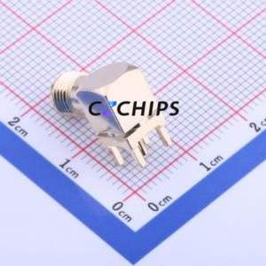 HJ-SMA017 RF Coaxial Connector Through hole Component (THT) Connector Board-to-Board Inner Pin 1 8.1mm - Product Image 2