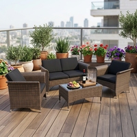 GSD Outdoor Modulares Garten-Sofa-Set Günstige Möbel Wasserfest Modern Langlebig Montierbare Sofa-Garnitur für den Innenhof