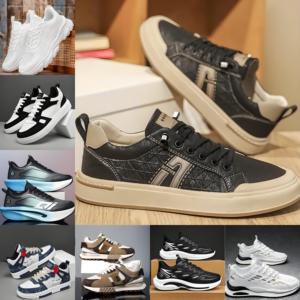 Chaussures de sport pour hommes très vendues, chaussures de marche décontractées, chaussures à lacets tendance, chaussures à la mode, vente en gros - Product Image 3