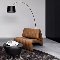 Fauteuil de salon moderne et paresseux pour petit appartement Salon Fauteuil design simple