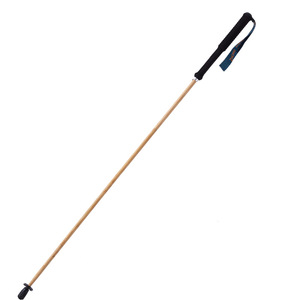 Bastones de senderismo de fibra de carbono Bamboo Skin, 4 secciones, ligeros, para senderismo y cross country. - Product Image 5