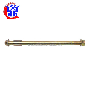 Essieu <span class=keywords><strong>de</strong></span> jante <span class=keywords><strong>de</strong></span> <span class=keywords><strong>roue</strong></span> avant arrière M12mm 230mm pour 110cc 125cc 140cc 150cc Dirt Pit Bike Scooter Moped Motorcycle Mini Bike - Product Image 6