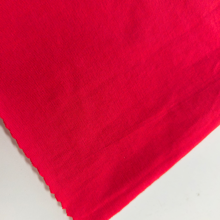 Manufacturer 200GSM 93%Cotton 7%Spandex Knitted 40S Compact Combed Cotton Single Jersey Fabric For T-shirt,Dress,Pajamas