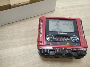 <span class=keywords><strong>Riken</strong></span> <span class=keywords><strong>Keiki</strong></span> Japan GX-2009A Vier In Één Gaszak Type Samengestelde Gasdetector Ccs Classificatiemaatschappij GX-2009 - Product Image 2