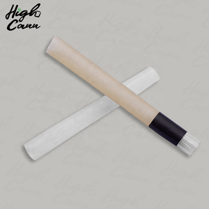 Filtre en verre conique à <span class=keywords><strong>embout</strong></span> <span class=keywords><strong>rond</strong></span> King Size 26mm avec autocollant logo <span class=keywords><strong>pour</strong></span> joint de <span class=keywords><strong>tube</strong></span> en verre - Product Image 1