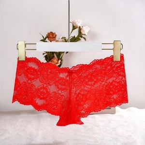 Perizoma Senza Cuciture per <span class=keywords><strong>Donna</strong></span> all'Ingrosso, Slip <span class=keywords><strong>Sexy</strong></span> in Pizzo con Perle, <span class=keywords><strong>Intimo</strong></span> Divertente e Sensuale in Tinta Unita - Product Image 3