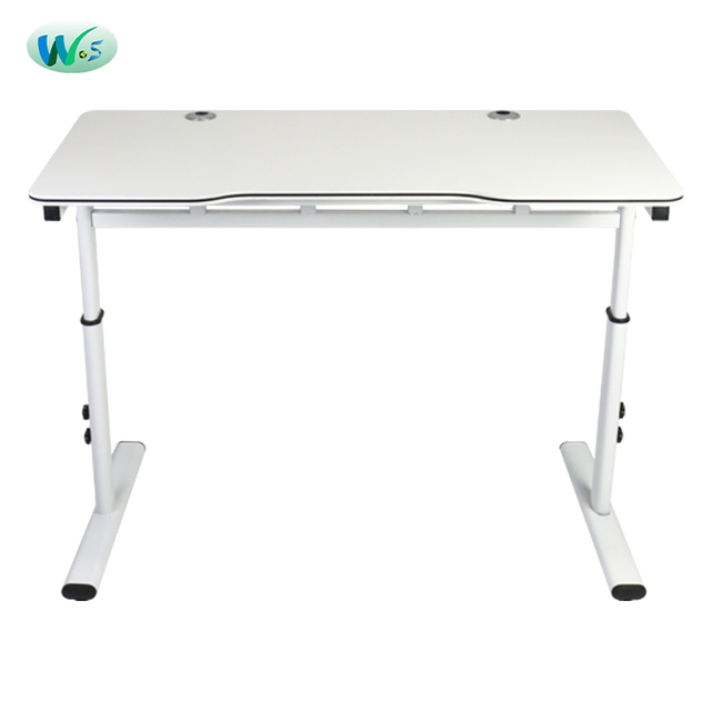 WS4056 Hot Modern Simple Economic Models Manual Lift Computer Desk Desktop Home Office Gaming Table with Mousepad