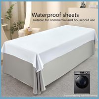 Draps de table de massage réutilisables de qualité supérieure, housse de protection ajustée pour esthéticiennes et professionnels, linge professionnel