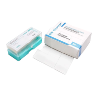 Customizable OEM Adhesive Glass Object Slides and Cover Slides 24x24mm High Grade Microscope Pathology Slides