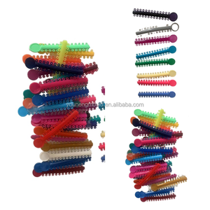China Taizhou Denxy <span class=keywords><strong>Dental</strong></span> elastomérico Ortho ligadura lazos ortodoncia ligadura lazo ortodoncia ligadura molde fábrica - Product Image 5