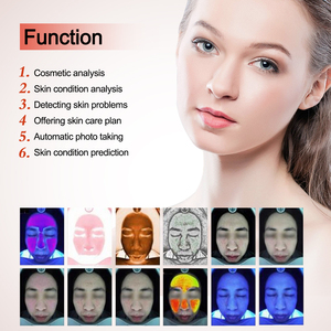 Analisador mágico para cuidados com a pele, espelho mágico, rgb, uv, pl, 3d, analisador de pele facial - Product Image 6