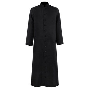 <span class=keywords><strong>Costume</strong></span> abito da monaco di <span class=keywords><strong>Halloween</strong></span> medievale mago prete chiesa padre Cosplay vestito all'ingrosso - Product Image 2