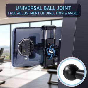 Soporte Magnético Universal para Teléfono, de ABS y Silicona, con Rotación de 360°, Liberación con un Toque, Flexible, para Escritorio y Auto, Gran Venta - Product Image 3