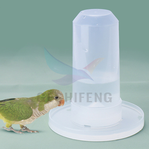 Geshifeng, venta al por mayor, comedero y bebedero automático de plástico de doble propósito <span class=keywords><strong>para</strong></span> palomas y loros, comedero <span class=keywords><strong>para</strong></span> pájaros, bebedero <span class=keywords><strong>para</strong></span> interiores - Product Image 5
