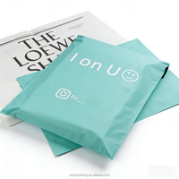 Enveloppes d'expédition en plastique imperméables écologiques, personnalisées et imprimées, pour vêtements