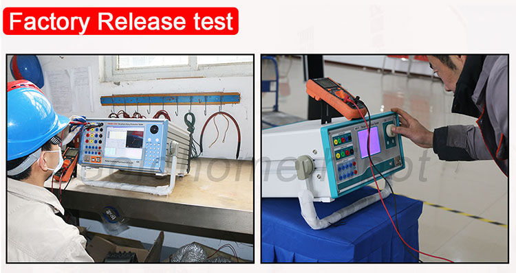 Bộ Kiểm Tra Rơle Bảo Vệ Ba Pha HMJBC-702 Bộ Kiểm Tra Phun Dòng Thứ Cấp