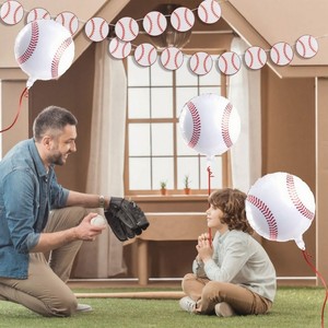 Ballons ronds en aluminium de 18 pouces pour le basket-<span class=keywords><strong>ball</strong></span>, le football et le volleyball, vente en gros, pour la décoration de fête - Product Image 3