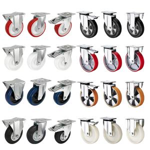 Versand bereit 5 Zoll Medium Duty <span class=keywords><strong>pp</strong></span> Material drehbar Rollen räder - Product Image 6