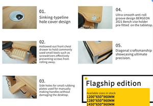 Vendita Diretta dalla Fabbrica di Strumenti di <span class=keywords><strong>Riparazione</strong></span> di Alta Qualità per <span class=keywords><strong>Orologi</strong></span>, Banchi da Lavoro per Orologiai in Legno Massello di Faggio - Product Image 2