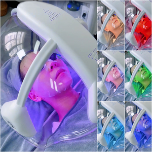 9in1 Hydro ledsings âm nhạc oxy Dome bong bóng làm sạch thị giác Hydra dermabrasion mặt ledsings điều trị oxy mặt máy - Product Image 5