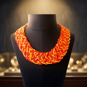 Collar de Diseño PNM con Cuentas de Vidrio de Colores, Modelo PNM-NM-0099 para Uso en Joyería - Product Image 2