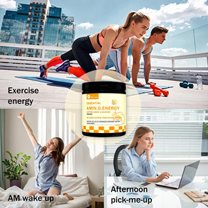 Complément alimentaire en poudre pour la croissance musculaire, récupération post-entraînement, EAA <span class=keywords><strong>BCAA</strong></span>, acides aminés essentiels, pour adultes - Product Image 4