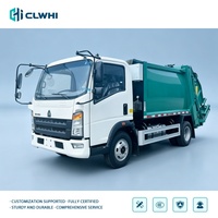 Truk Sampah Compactor HOWO 4x2, Truk Sampah Compactor HOWO 7 Meter Kubik, Truk Sampah Compactor HOWO