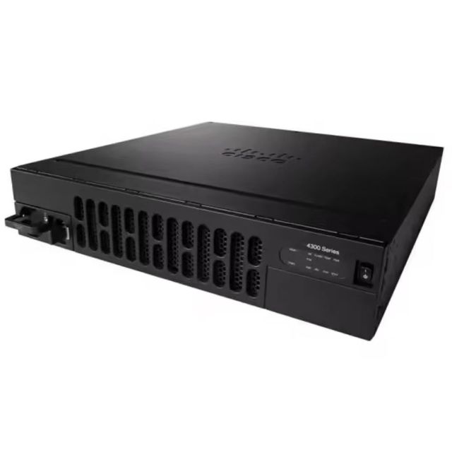 ISR4351-AXV/K9 Router Aggregate Throughput 200 Mbps Integrated Security Feature Gigabit Ethernet Router Device