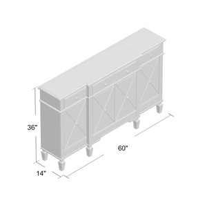 Cross-border Nordic mirrored <b>storage</b> cabinet, light luxury <b>sideboard</b>, living room multi-functional chest of drawers, <b>storage</b> - Product Image 4