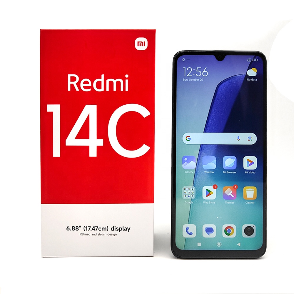 【Alibaba】redmi 14C 8GB/128GB ブラック Xiaomi Redmi 14C 128GB 4GB RAM GSM Unlocked International