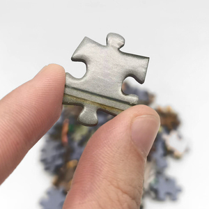 Puzzle Personalizzati Stile Casa sul Lago 500/1000 Pezzi World Box Bule Board Gioco Familiare Colorato Personalizzato per Bambini/Adulti - Product Image 3