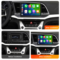 Autoradio Android avec écran tactile 2K, système 8+256 Go, DSP et GPS pour Elantra (2016-2020) Série MS