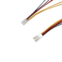 كابل محول مروحة الكمبيوتر من موليكس 5102 بثلاثة دبابيس إلى 2 × 3 دبابيس مع عزل PVC للاستخدام الإلكتروني