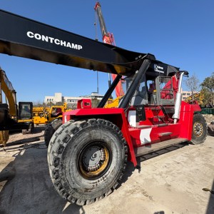 Gebruikt Kalmar 45 ton reachstacker DRF450 DRT450 met motor en weinig werkuren, tweedehands materiaalafhandelingsapparatuur - Product Image 3