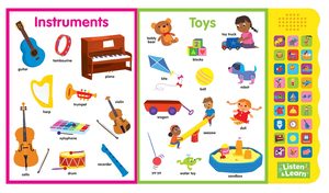 <span class=keywords><strong>Libro</strong></span> Sonoro con 27 Pulsanti per Imparare le Prime Parole, Educazione Precoce per Bambini, Copertina Rigida in Cartone - Product Image 6